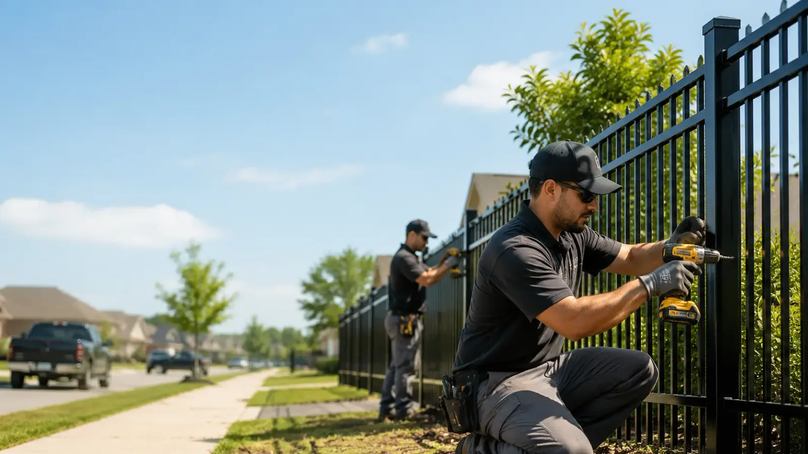 Metal Fence Installation in Carp Lake, MI